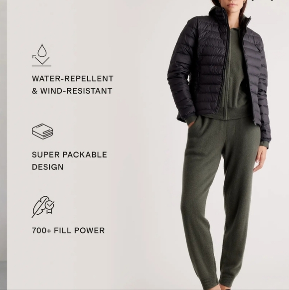 Quince Lightweight Down Packable Puffer Jacket - Picture 6 of 16